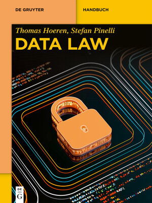 cover image of Data Law